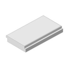 Šamotová deska spodní KV DYNAMIC 3G 66.44.01 